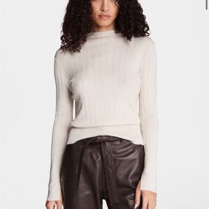 NWT Rag & Bone Dawson Viscose Mock Neck